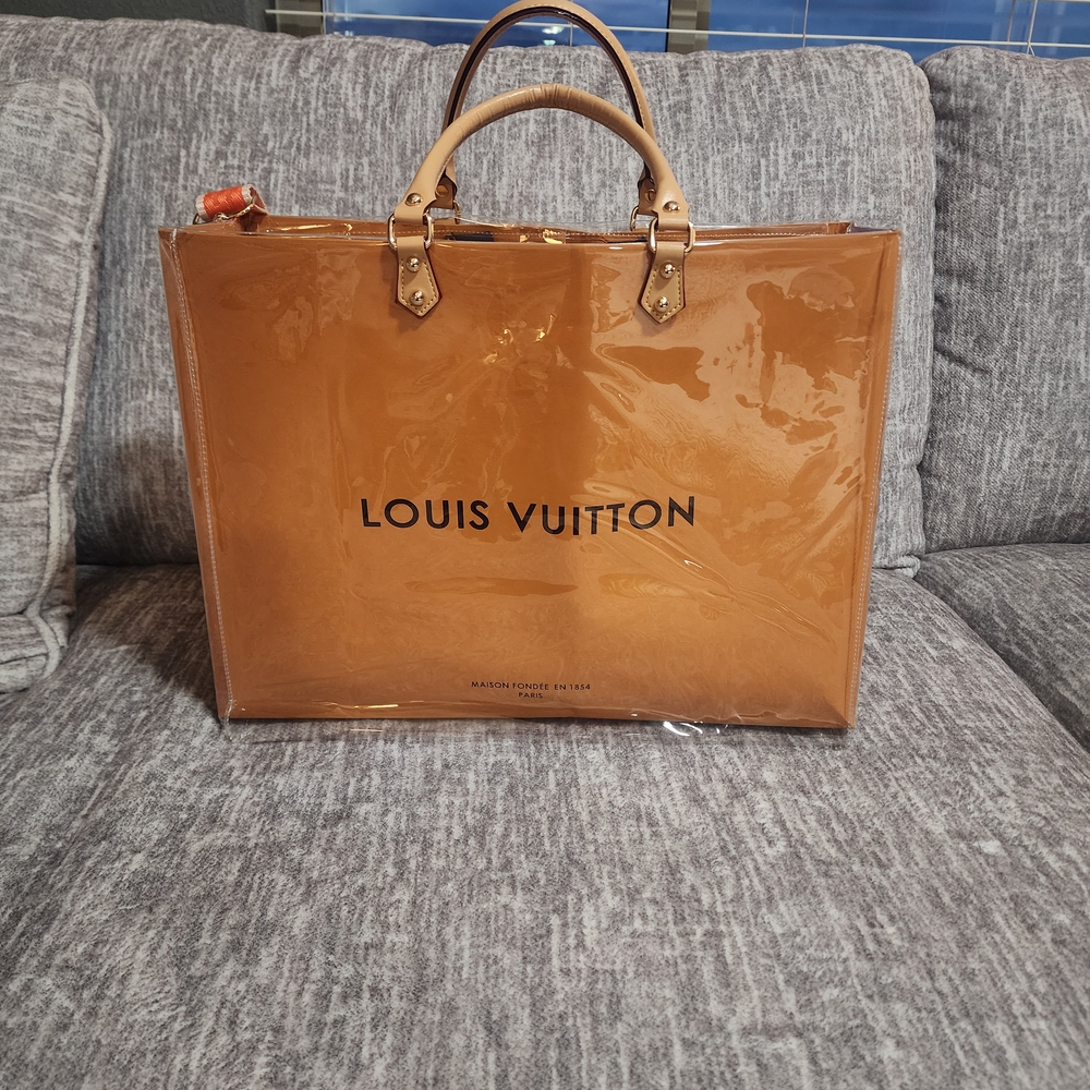 Upcycled Louis Vuitton Shopping Tote